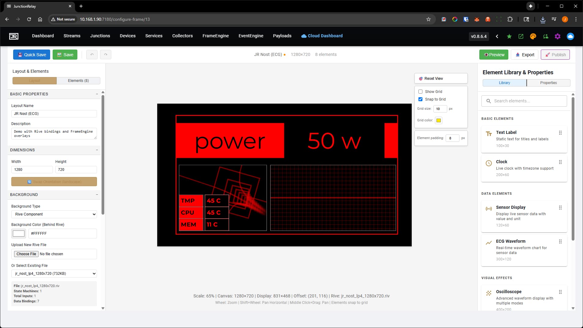 Design with FrameEngine